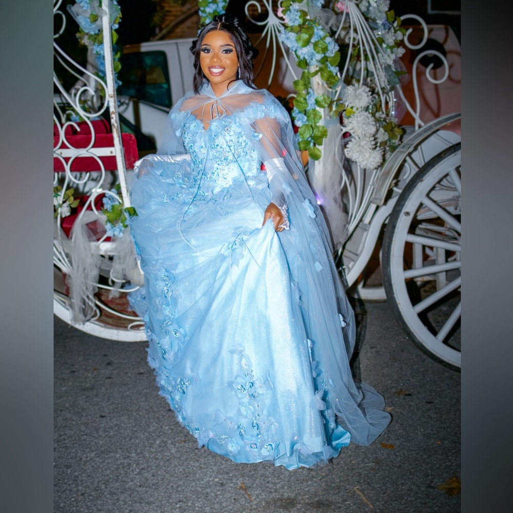 Prom Cinderella Dress | Quince Dress Sweet16 Birthday Celebration Ball Gown